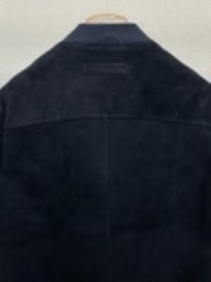 wholesale quality zegna suede leather coat model no. 31